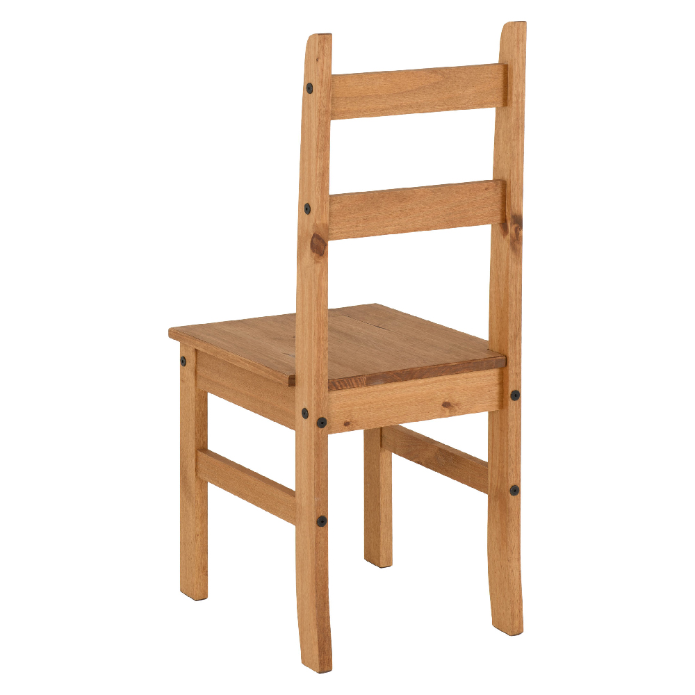 Central Wooden Dining Table Rectangular With 4 Oak Chairs