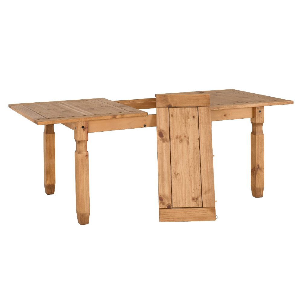 Central Wooden Extending Dining Table With 6 Chairs In Oak