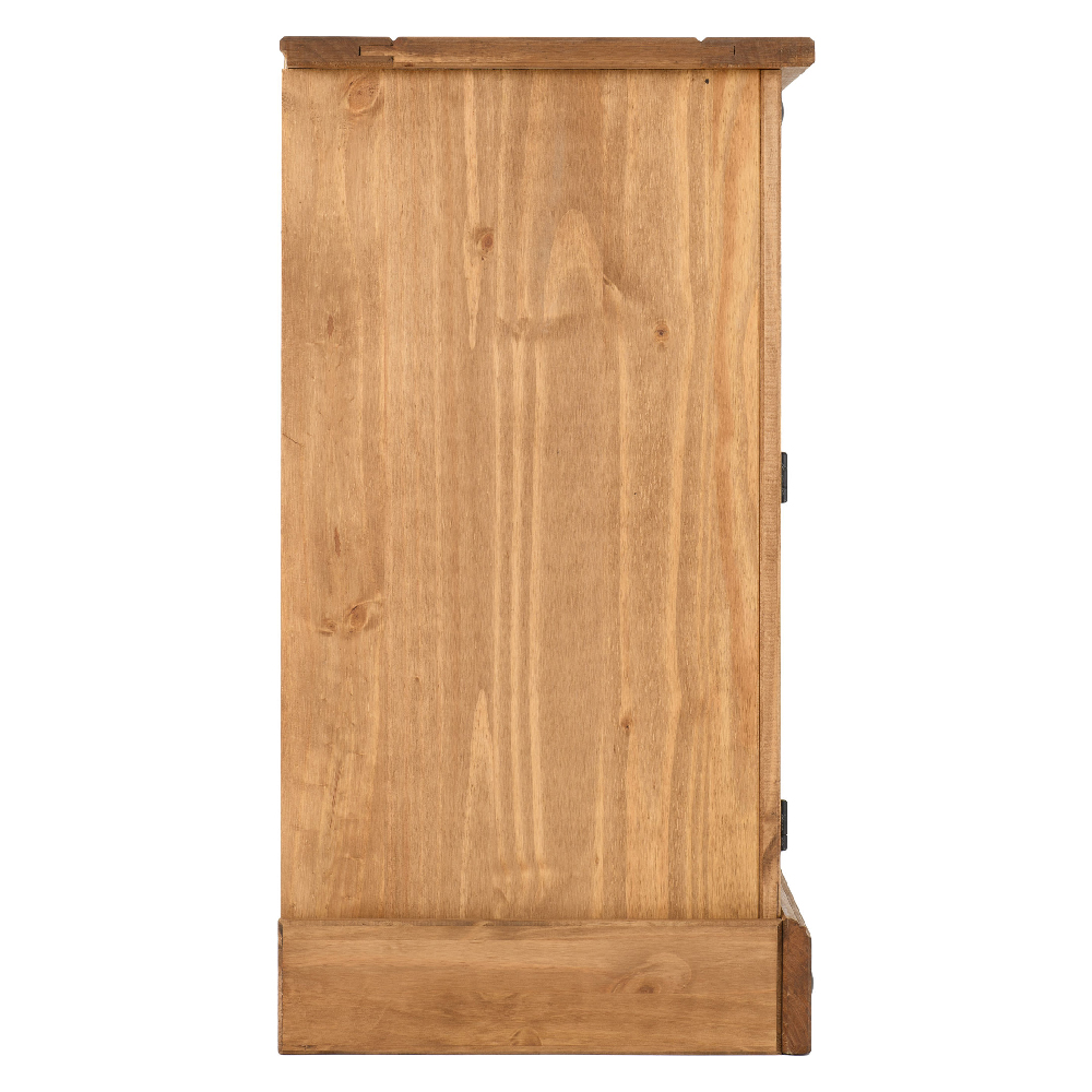 Central Wooden Sideboard With 1 Door 4 Drawers In Oak
