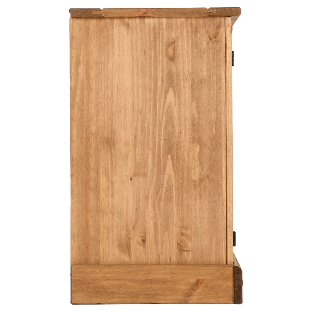 Central Wooden Sideboard With 4 Doors 1 Drawer In Oak