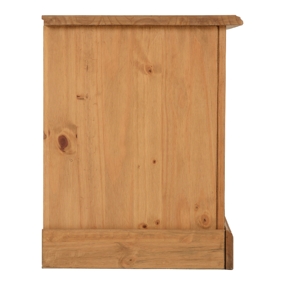Central Wooden TV Stand With 1 Door 1 Drawer In Oak