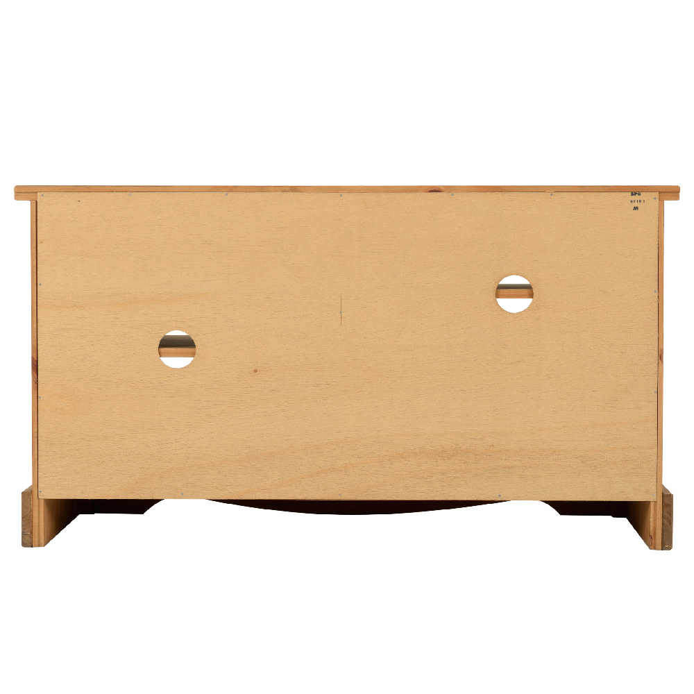 Central Wooden TV Stand With 1 Door 1 Drawer In Oak