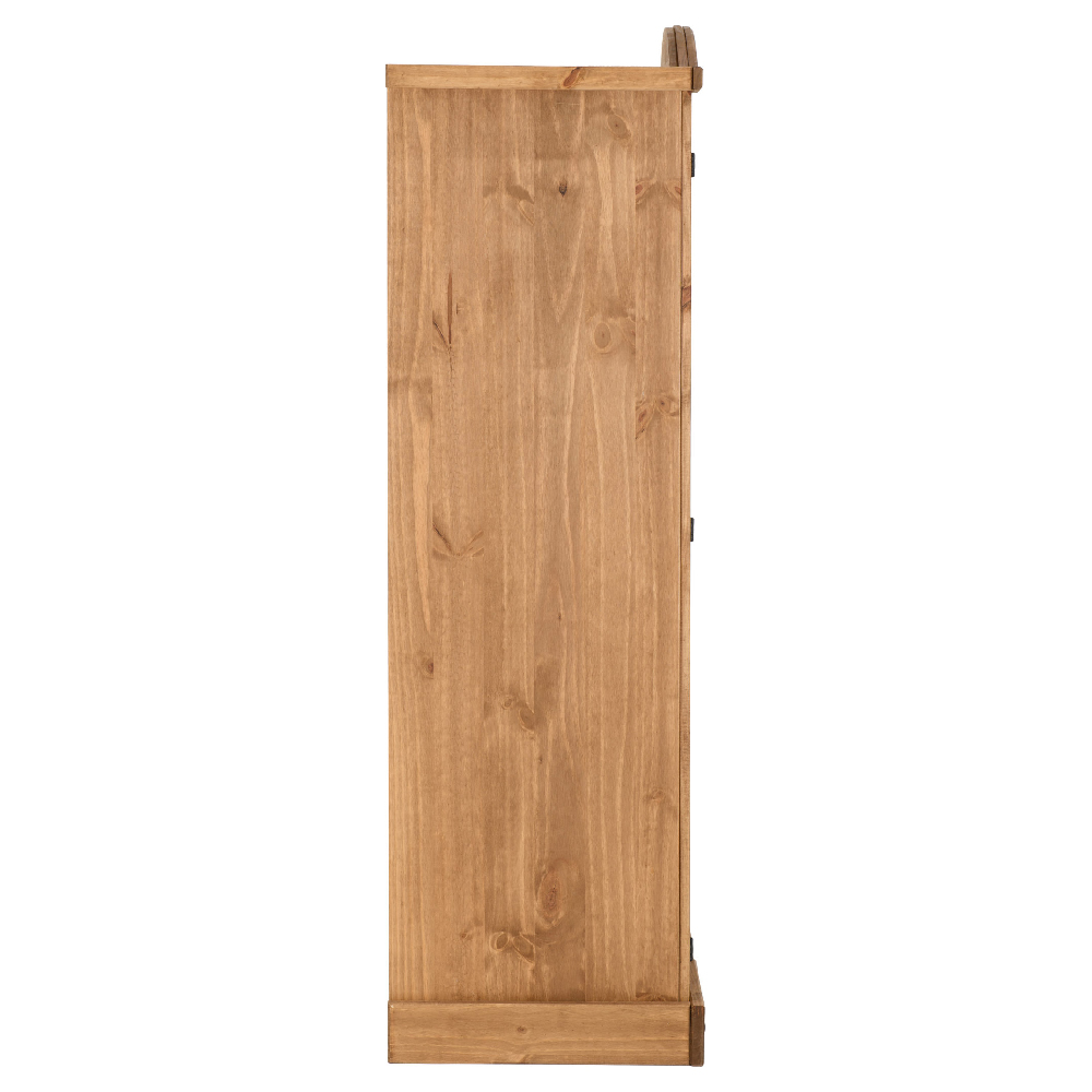 Central Wooden Wardrobe With 2 Doors In Oak