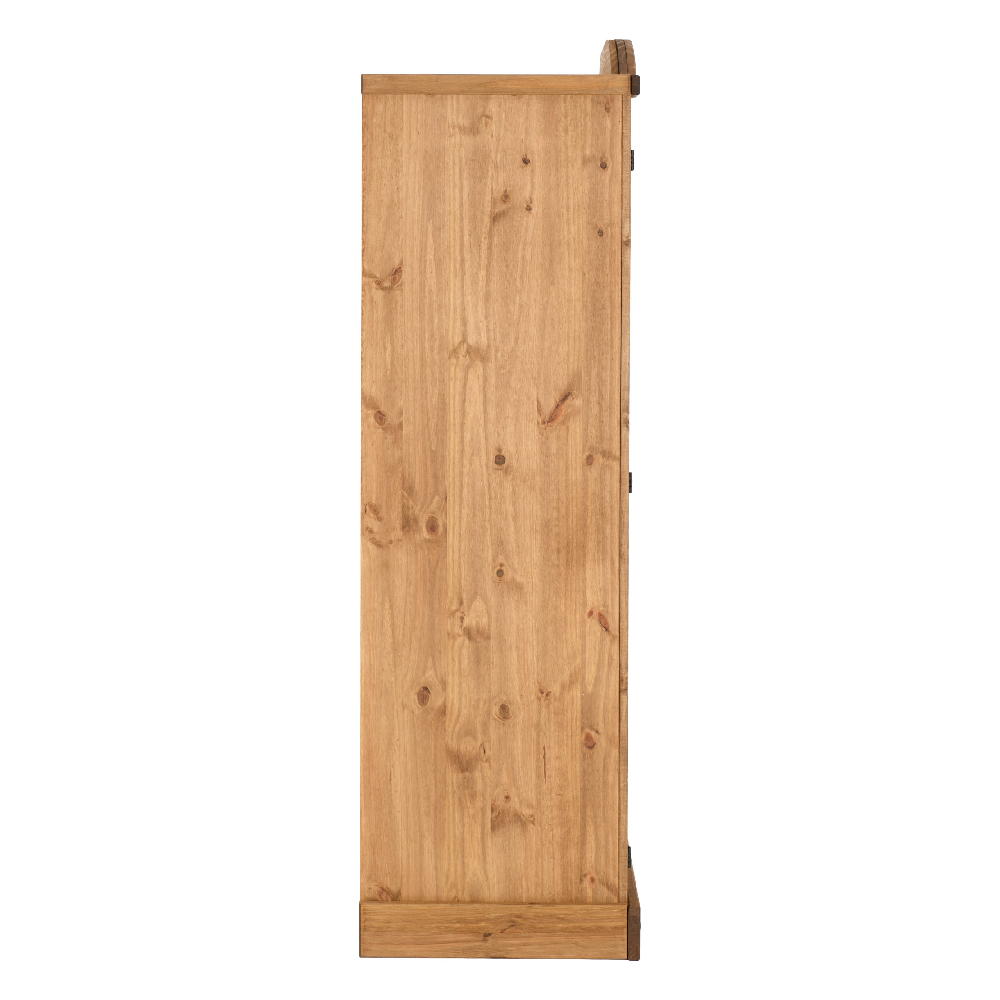 Central Wooden Wardrobe With 3 Doors In Oak