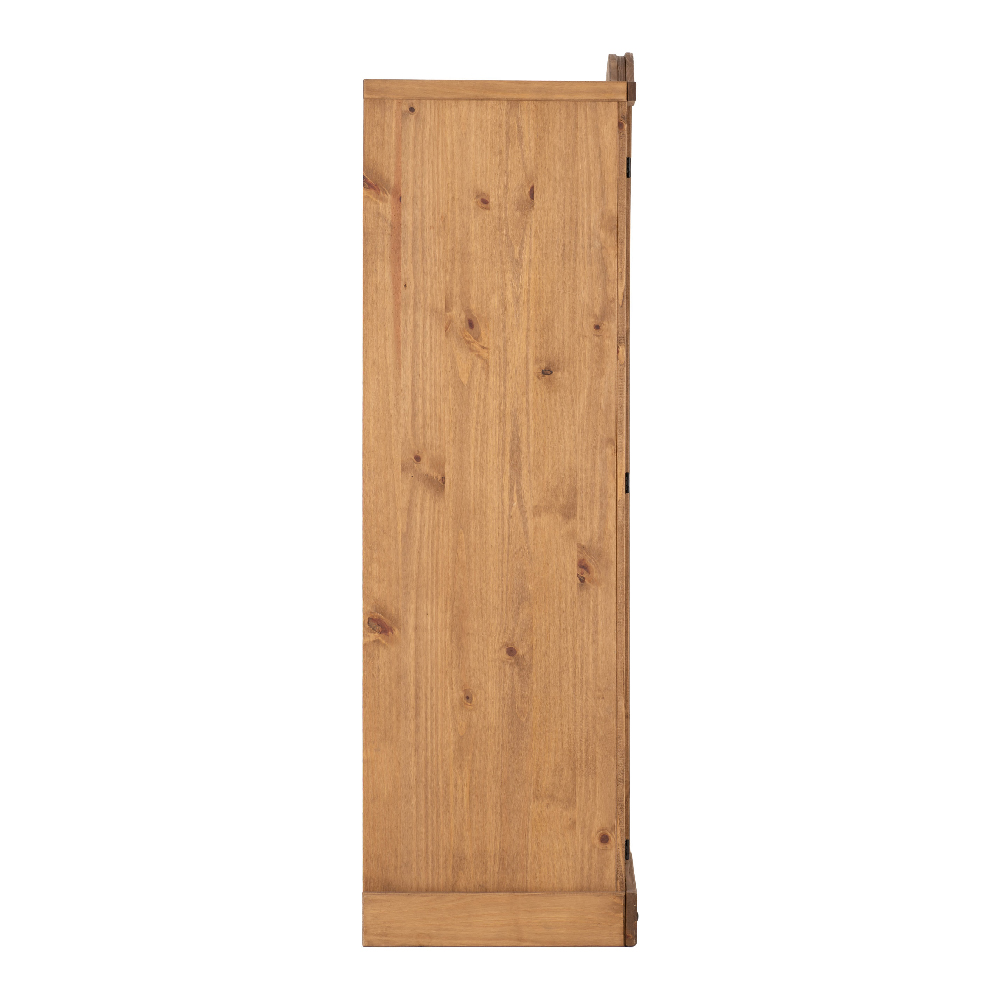 Central Wooden Wardrobe With 4 Doors In Oak