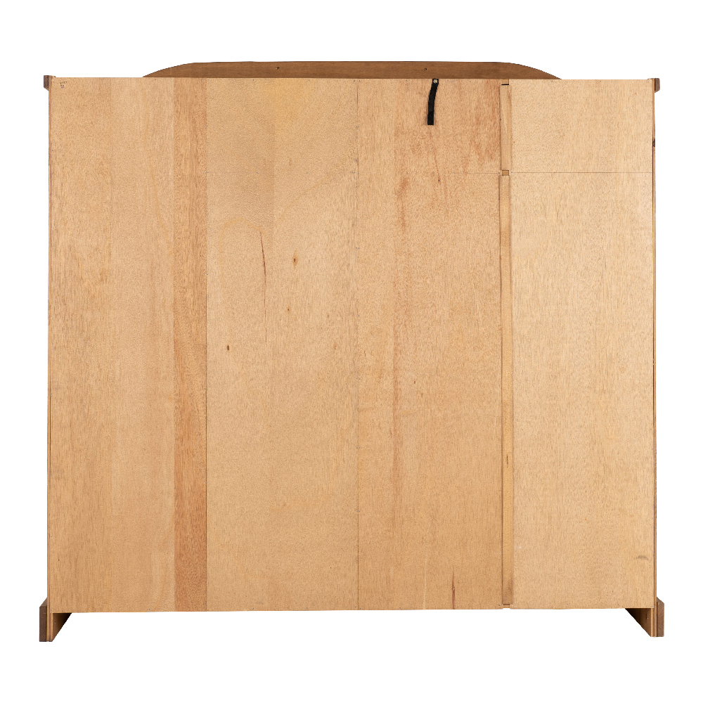 Central Wooden Wardrobe With 4 Doors In Oak