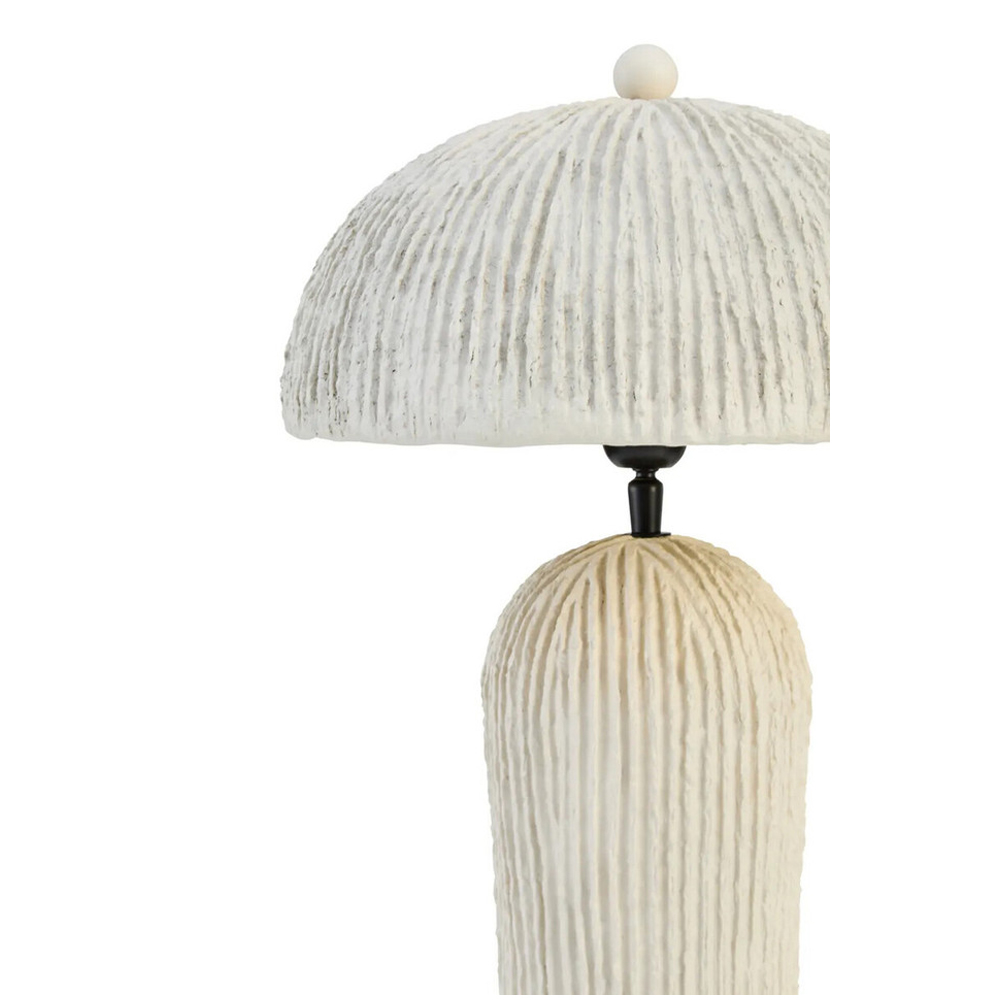 Cerano Metal Domed Table Lamp in Oatmeal