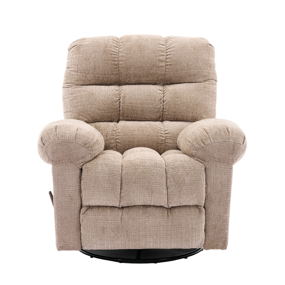 Cerritos Fabric Manual Recliner Sofa Suite in Beige