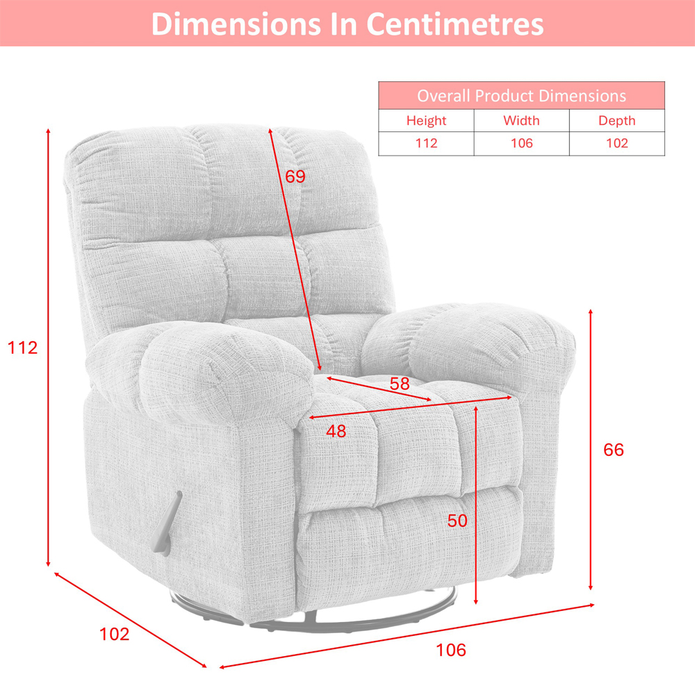 Cerritos Fabric Manual Recliner 3+1+1 Sofa Set in Graphite