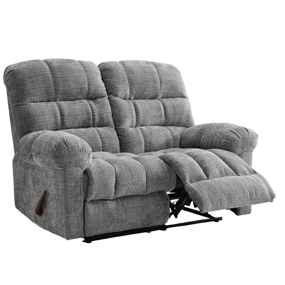 Cerritos Fabric Manual Recliner 3+2 Sofa Set in Graphite