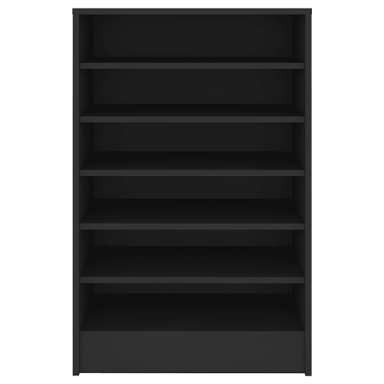 Cezary Wooden Shoe Storage Rack With 7 Shelves In Black_3
