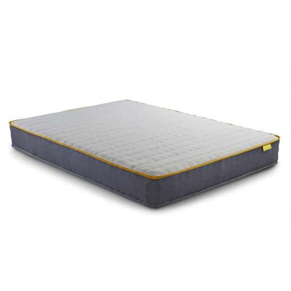 Chadron Fabric Double Mattress In White Blue