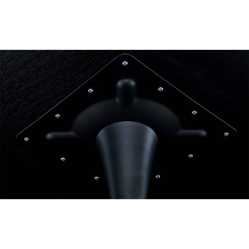 Chambly Wooden Dining Table - Black