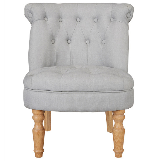 Charlo Linen Fabric Bedroom Chair In Duck Egg Blue_1