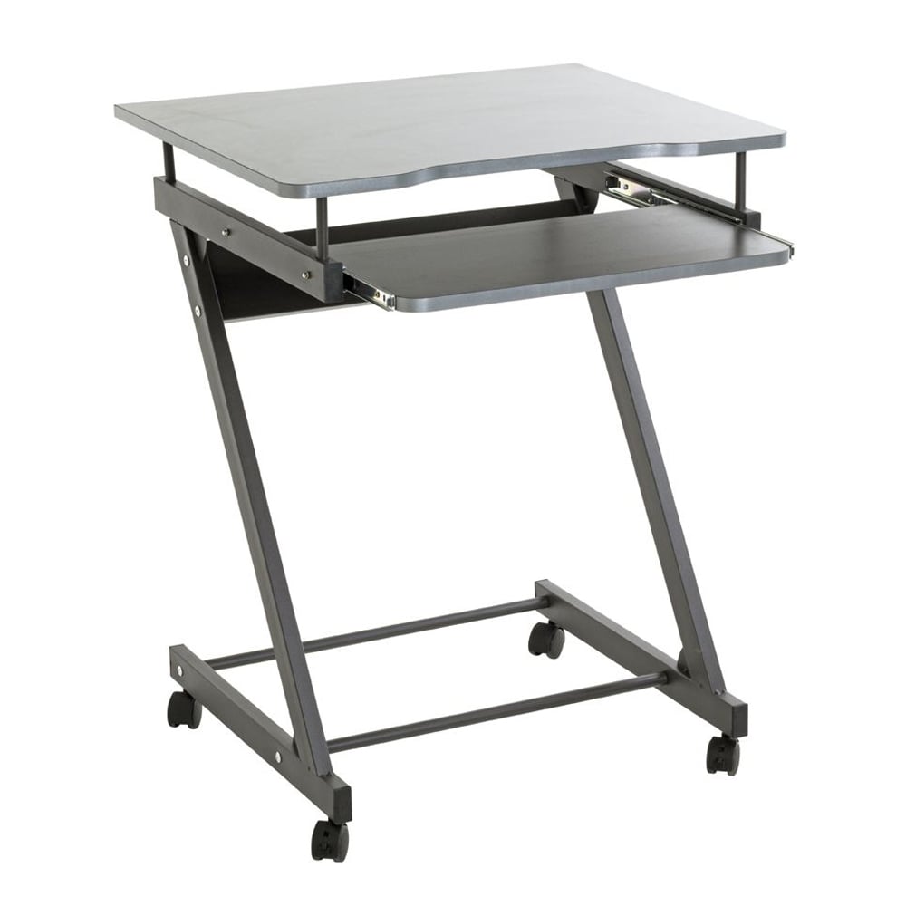 Charlottesville Wooden Laptop Desk In Anthracite