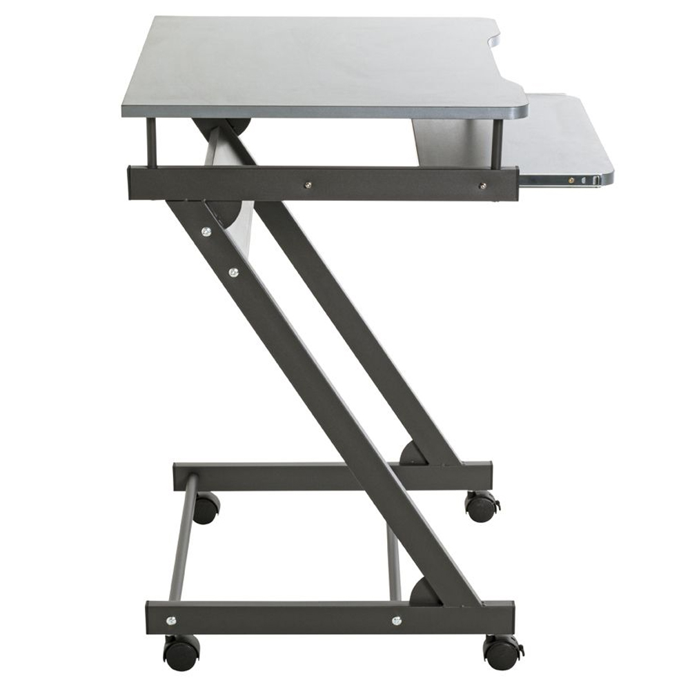Charlottesville Wooden Laptop Desk In Anthracite