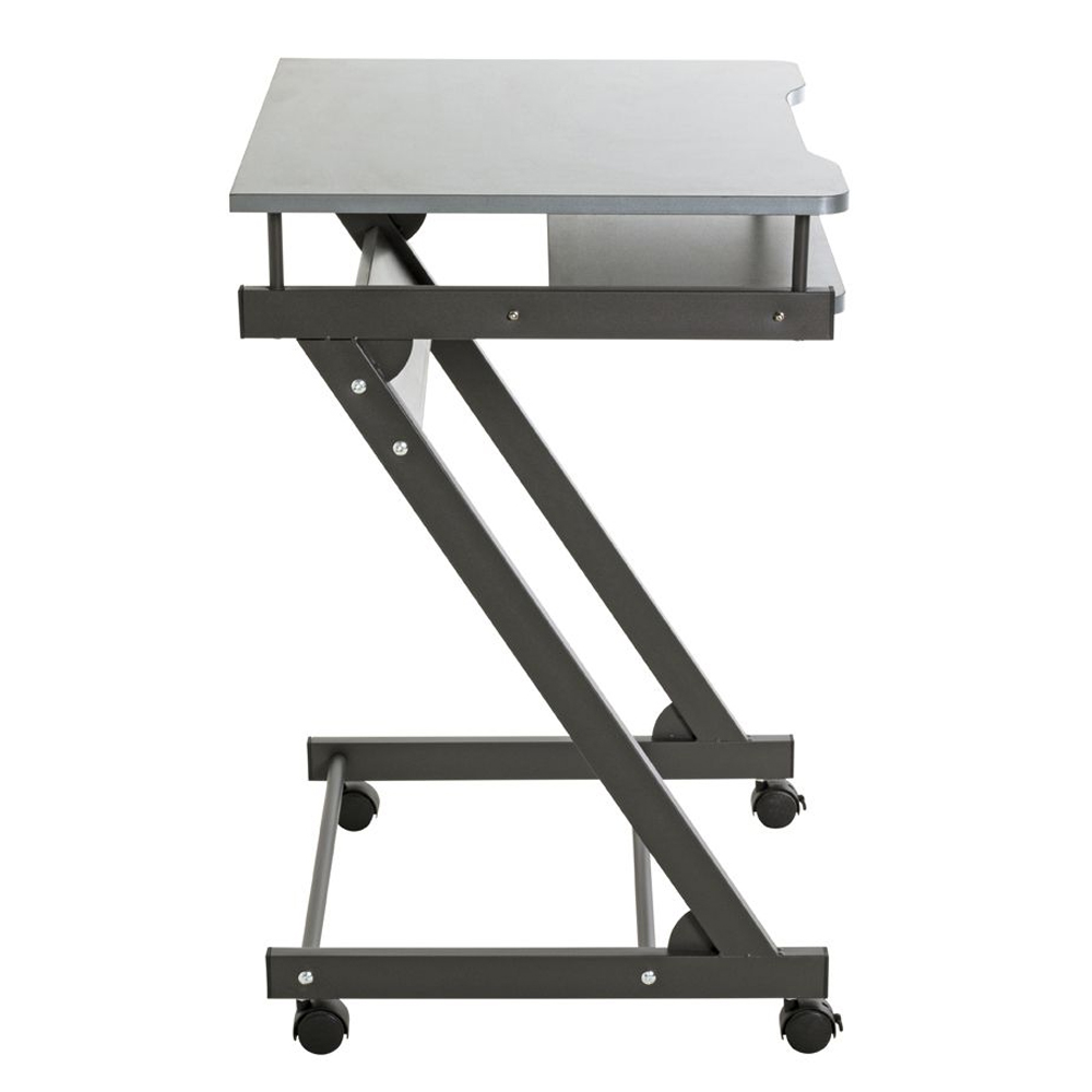 Charlottesville Wooden Laptop Desk In Anthracite