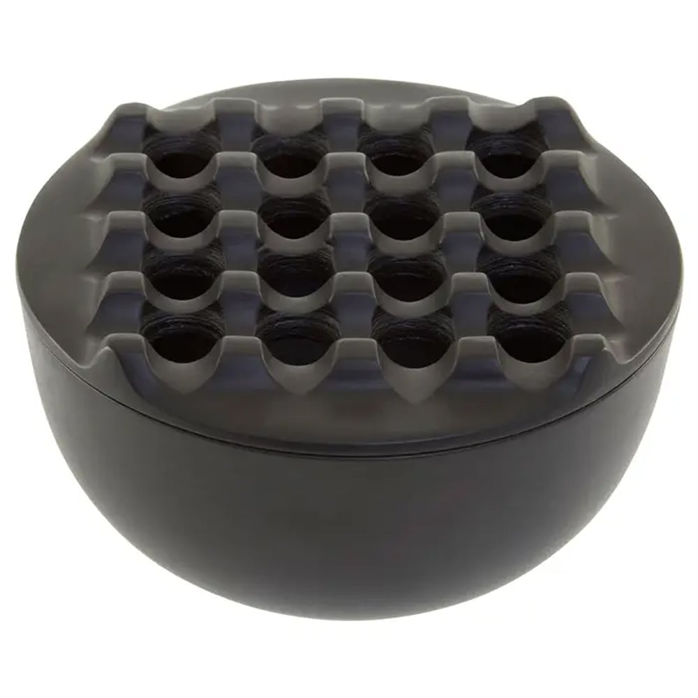 Charlton Aluminium Ashtray In Matt Black
