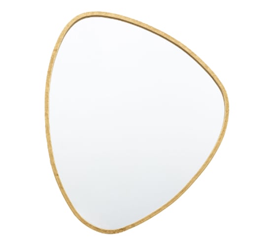 Chattel Small Wall Mirror In Gold Frame_1