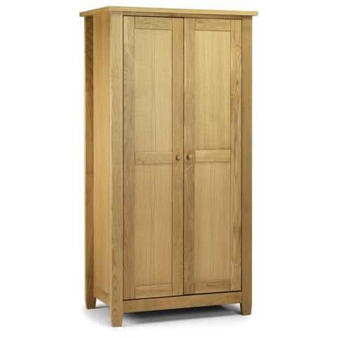 cheap bedroom furniture wardrobe oak Lynd2RobeJB - Robes and Wardrobes Furniture