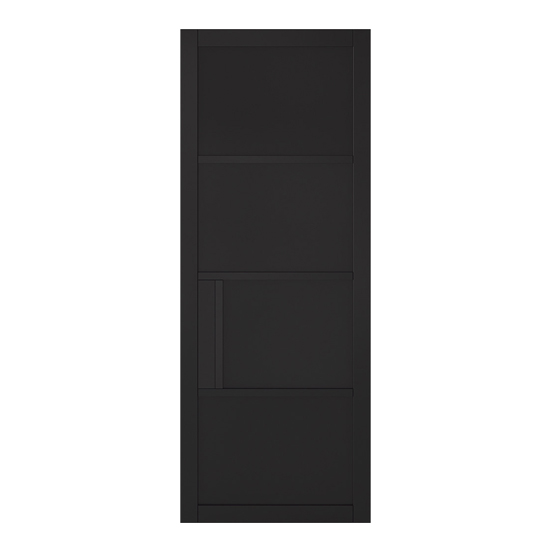 Chelsea Solid 1981mm x 762mm Internal Door In Black_2