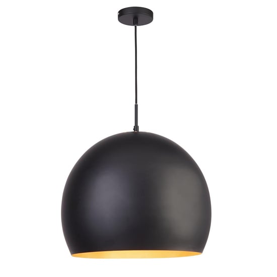 Product photograph of Chicago Large Metal Industrial Ceiling Pendant Light In Black from Furniture in Fashion