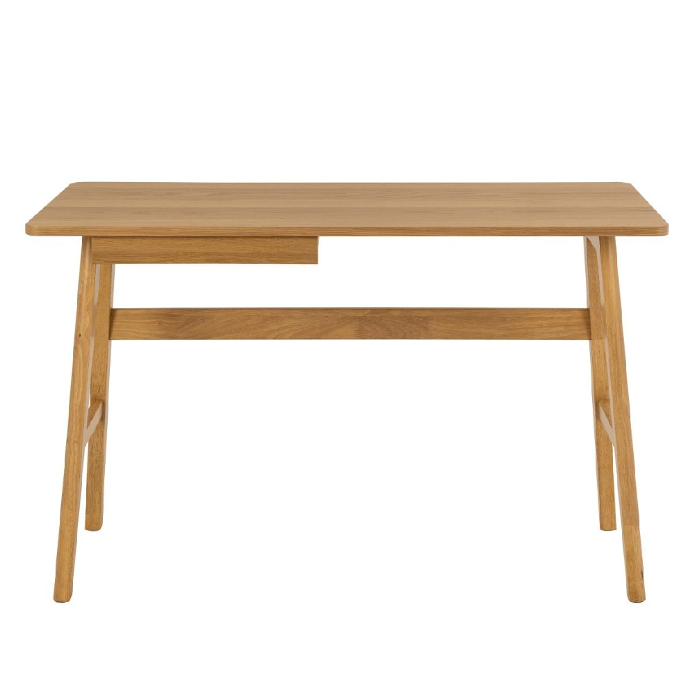 Chico Wooden Laptop Desk With 1 Drawer In Oak