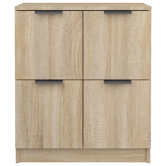 Chicory Wooden Sideboard With 4 Doors In Sonoma Oak_5