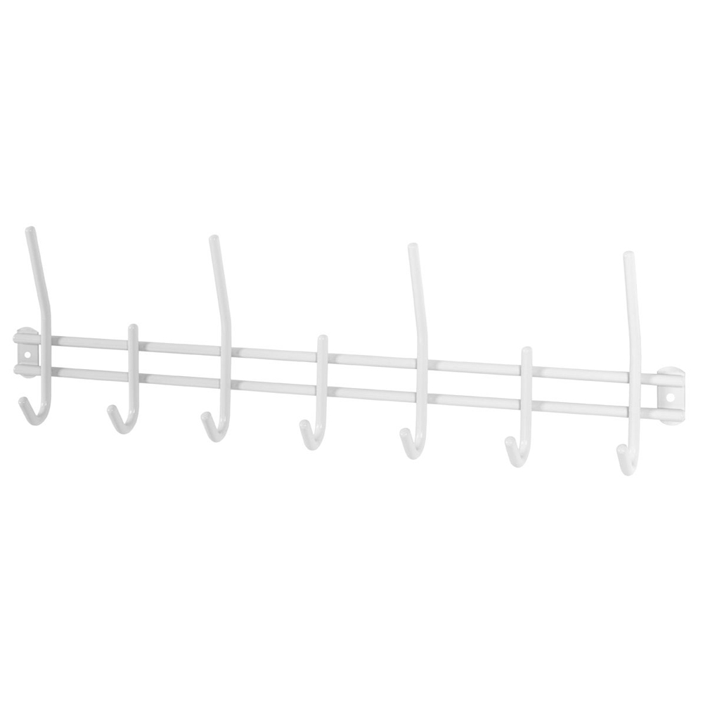 Chilliwack Metal Coat Rack In White