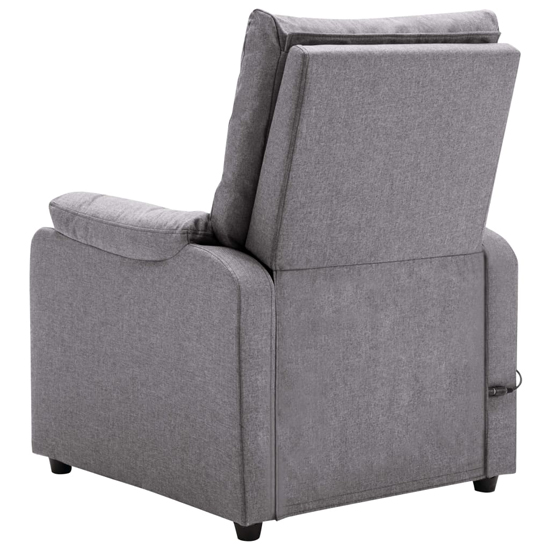 Ascott Polyester Fabric Massage Recliner Chair In Light Grey_6
