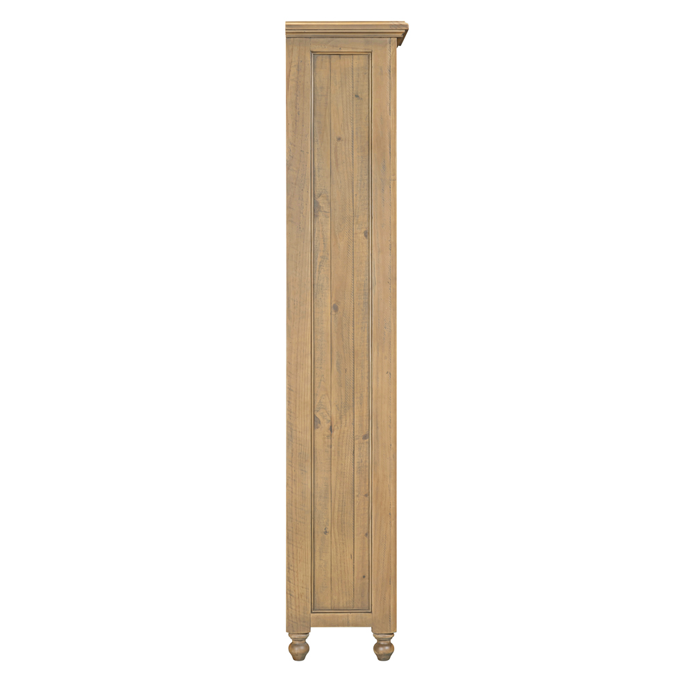 Chilton Wooden Bookcase with 6 Shelves in Natural