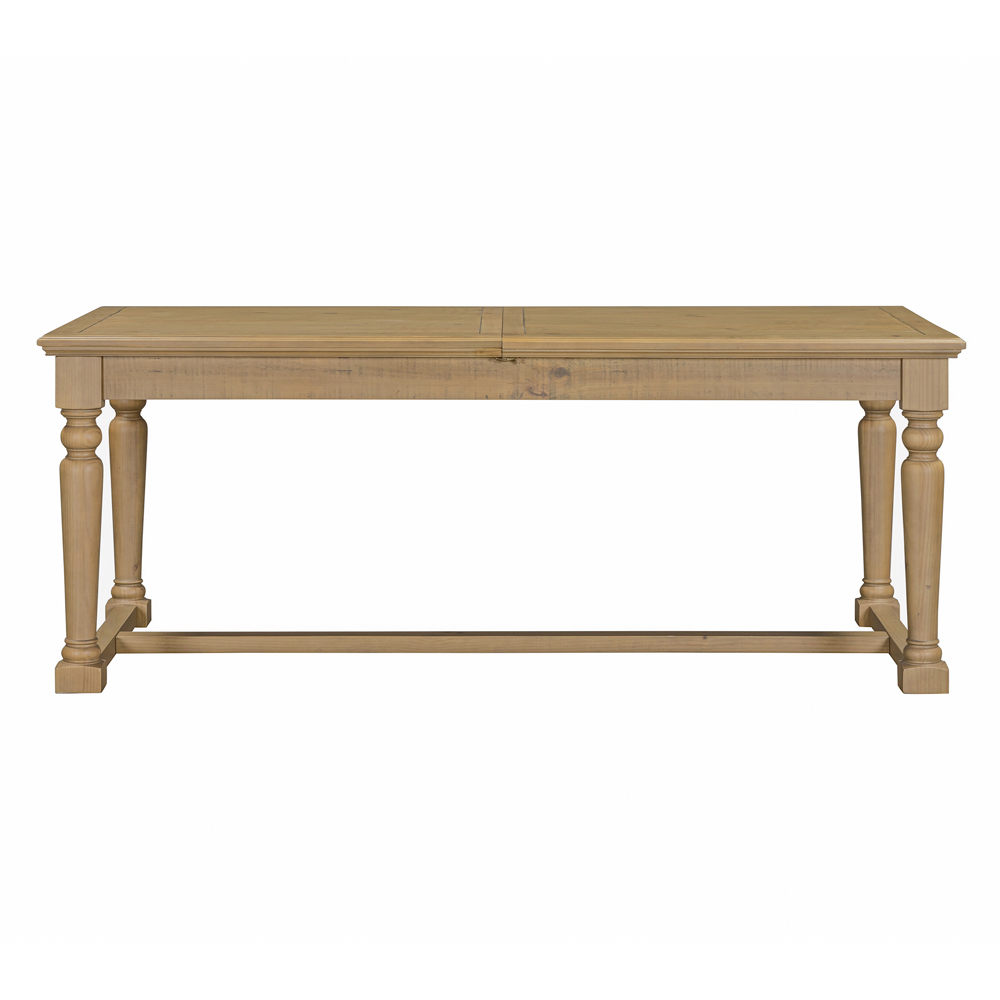 Chilton Wooden Extending Dining Table in Rustic