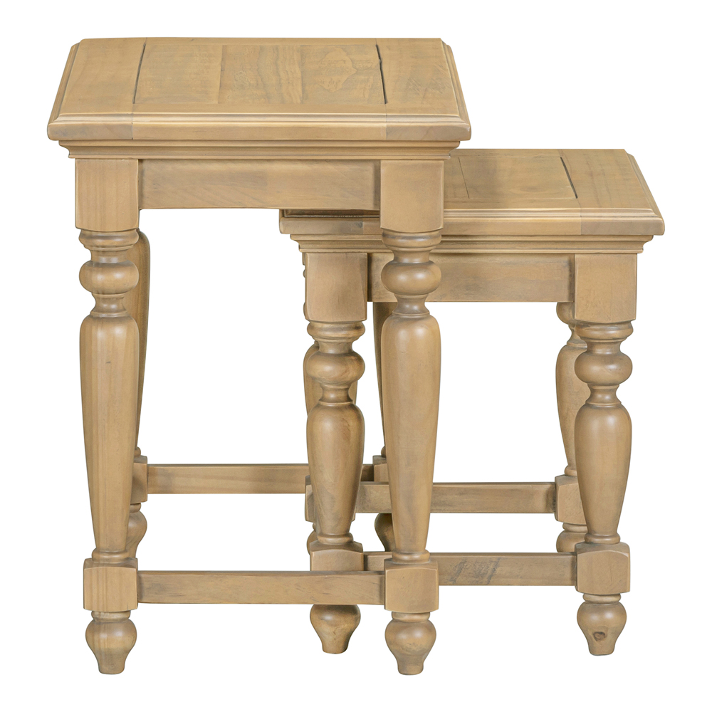 Chilton Wooden Nest Of 2 Tables in Natural