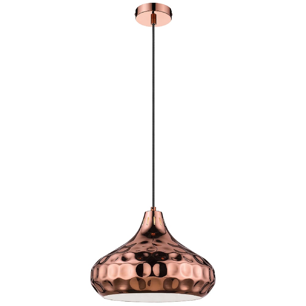 Read more about Chislehurt metal pendant light large in copper