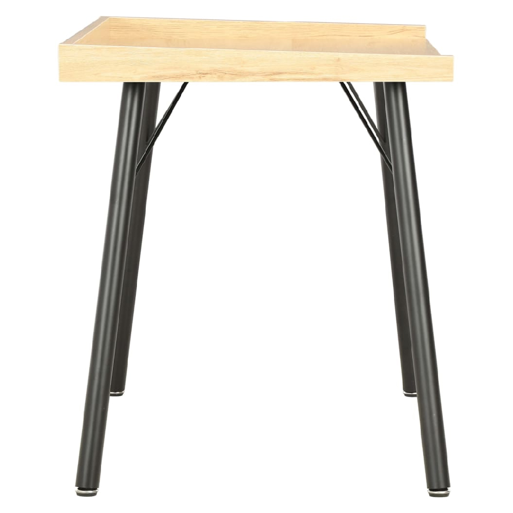 Choctaw Wooden Laptop Desk In Black And Oak