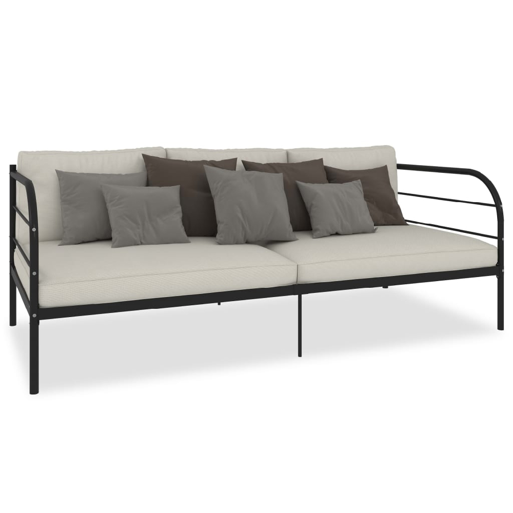 Read more about Christoval metal daybed without mattress in black