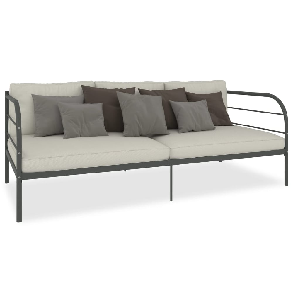 Read more about Christoval metal daybed without mattress in grey