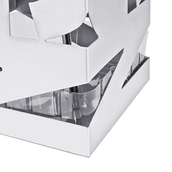 Cibecue Metal Design Style Umbrella Stand In White_2