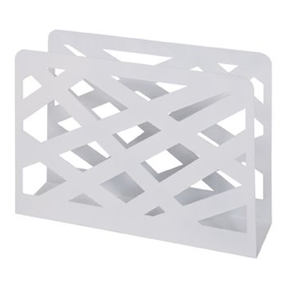 Cibecue Metal Magazine Rack In White