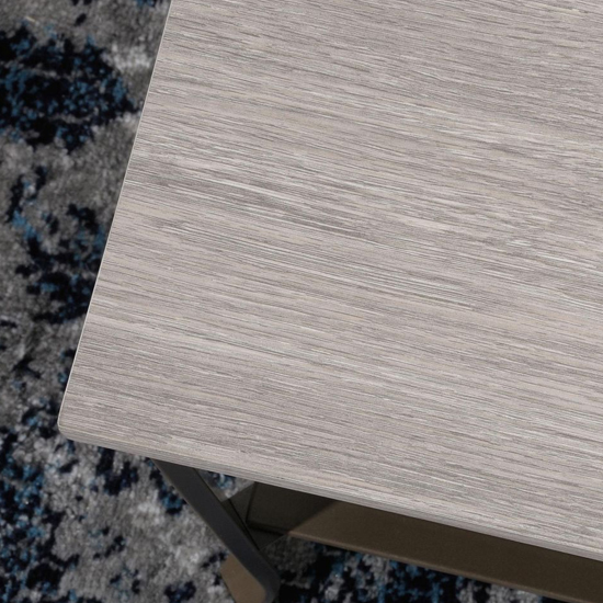 City Centre Wooden Coffee Table In Champagne Oak