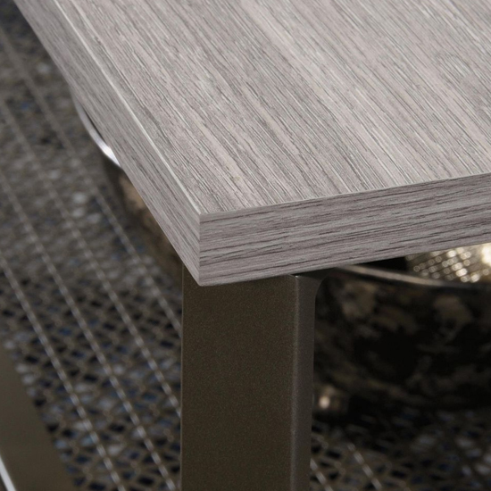 City Centre Wooden Coffee Table In Champagne Oak
