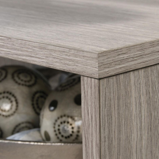 City Centre Wooden TV Stand In Champagne Oak