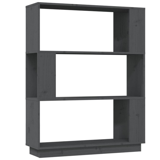 Civilla Pinewood Bookcase And Room Divider In Grey_3