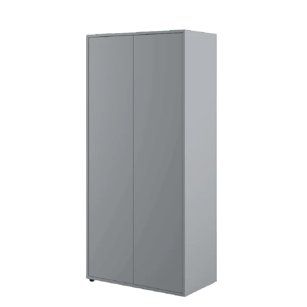 Read more about Clarion wooden wardrobe with 2 doors in grey