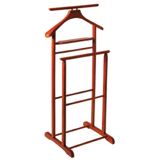 Read more about Clarkdale wooden valet stand in cherry