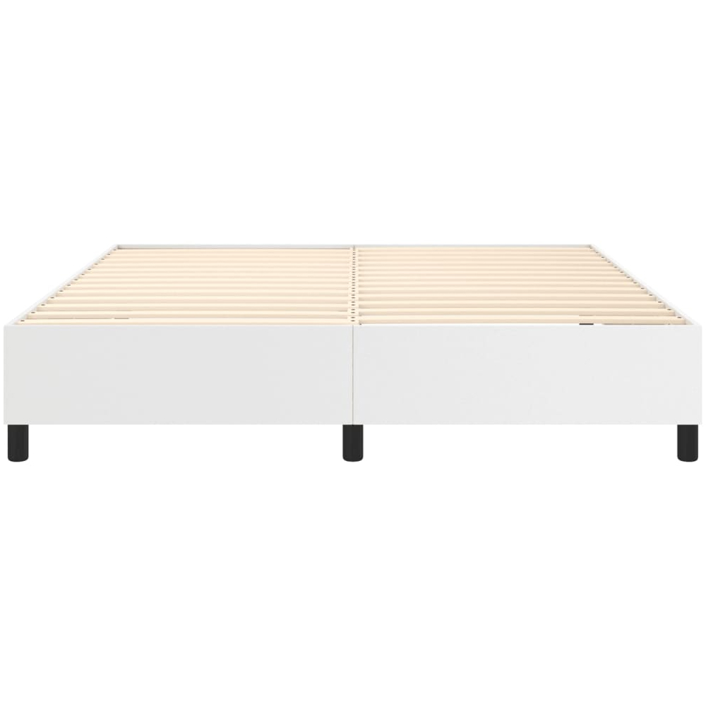 Clarkston Faux Leather Super King Size In White