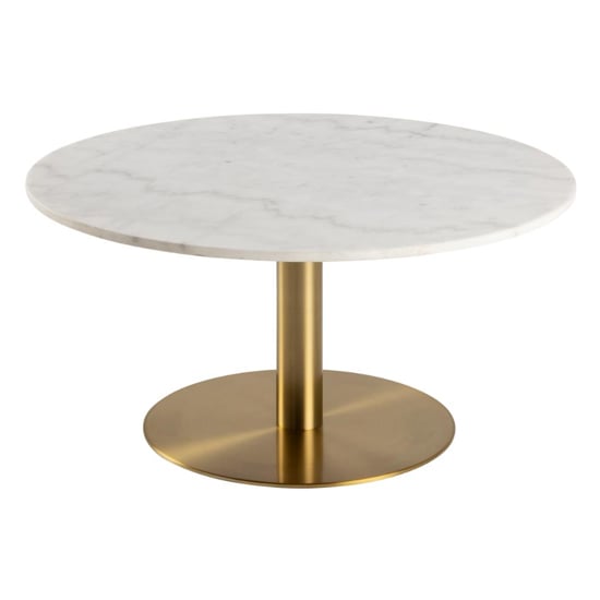 Clarkston Round Marble Coffee Table In Guangxi White_1