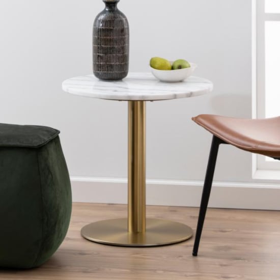 Clarkston Round Marble Side Table In Guangxi White_1