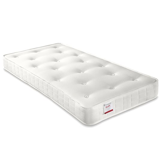 Product photograph of Clay Orthopaedic Low Profile Double Mattress from Furniture in Fashion