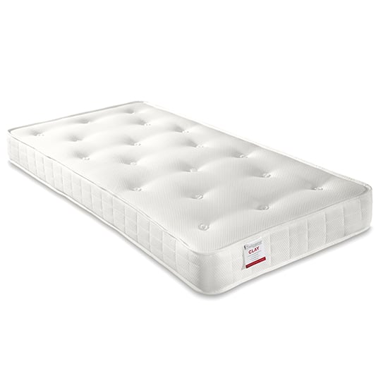 Photo of Clay orthopaedic low profile small single mattress